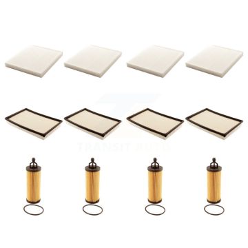 4x Air + 4x Cabin + 4x Engine Cartridge Oil Filter (12 Total) Kit For Ram 1500 Classic KFM-102635