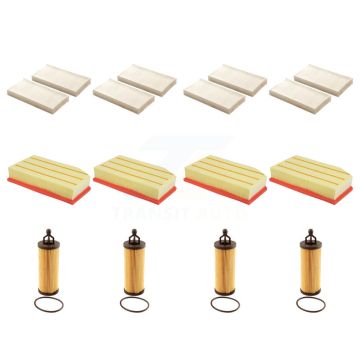 4x Air + 4x Cabin + 4x Engine Cartridge Oil Filter (12 Total) Kit For Jeep Wrangler 3.6L KFM-102639