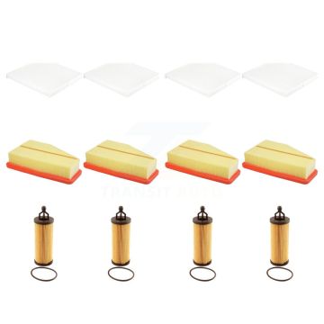 4x Air + 4x Cabin + 4x Engine Cartridge Oil Filter (12 Total) Kit For Jeep Cherokee 3.2L KFM-102641