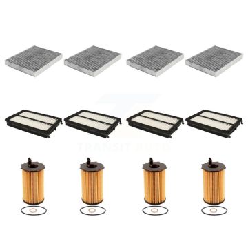 4x Air + 4x Cabin + 4x Engine Cartridge Oil Filter (12 Total) Kit For Kia Sorento 3.3L KFM-102665