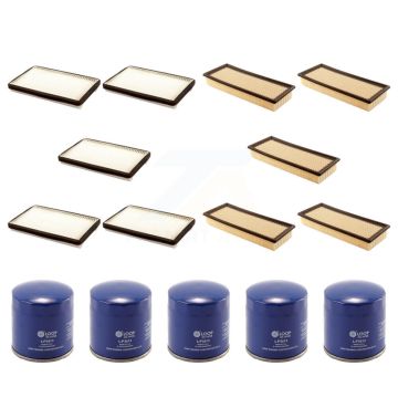 5x Air + 5x Cabin + 5x Engine Oil Filter (15 Total) Kit For Ford Escape Mercury Mariner KFM-102751
