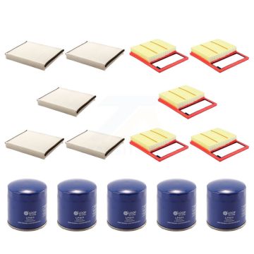 5x Air + 5x Cabin + 5x Engine Oil Filter (15 Total) Kit For Ford C-Max KFM-102864