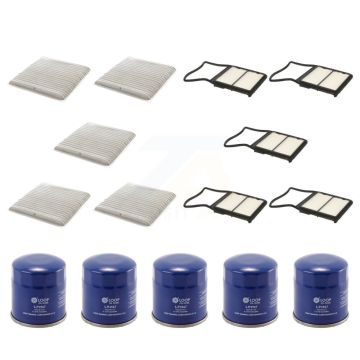 5x Air + 5x Cabin + 5x Engine Oil Filter (15 Total) Kit For 2004-2009 Toyota Prius KFM-102971