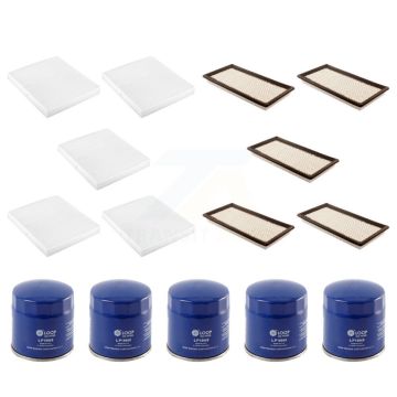 5x Air + 5x Cabin + 5x Engine Oil Filter (15 Total) Kit For Jeep Dodge Caliber Patriot KFM-103108
