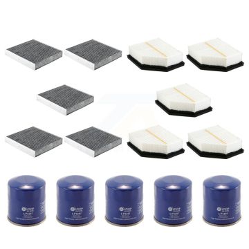 5x Air + 5x Cabin + 5x Engine Oil Filter (15 Total) Kit For Nissan Rogue KFM-103131