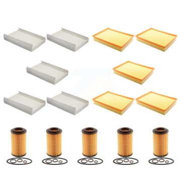 5x Air + 5x Cabin + 5x Engine Cartridge Oil Filter (15 Total) Kit For Dodge Sprinter 2500 KFM-103159
