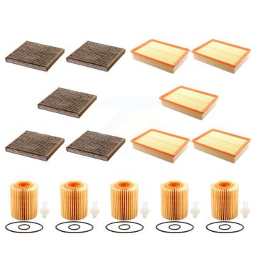 5x Air + 5x Cabin + 5x Engine Cartridge Oil Filter (15 Total) Kit For Toyota 4Runner KFM-103162