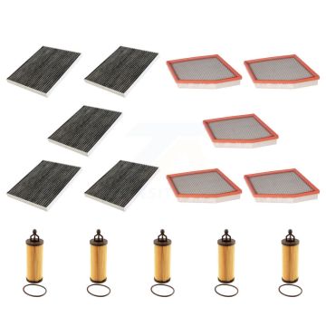 5x Air + 5x Cabin + 5x Engine Cartridge Oil Filter (15 Total) Kit For Chrysler Pacifica KFM-103271