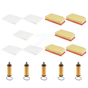5x Air + 5x Cabin + 5x Engine Cartridge Oil Filter (15 Total) Kit For Jeep Wrangler KFM-103361
