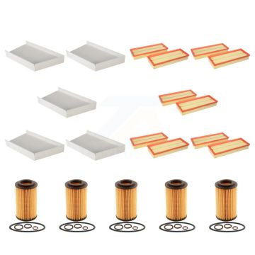 5x Air + 5x Cabin + 5x Engine Cartridge Oil Filter (15 Total) Kit For Mercedes-Benz C240 KFM-103389