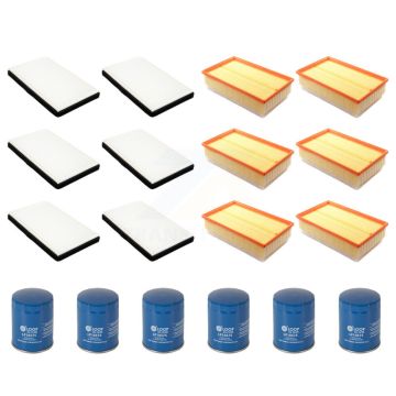 6x Air + 6x Cabin + 6x Engine Oil Filter (18 Total) Kit For Chevrolet Impala Limited KFM-103448