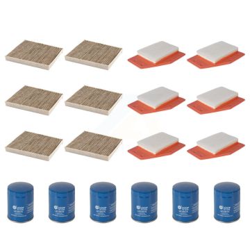 6x Air + 6x Cabin + 6x Engine Oil Filter (18 Total) Kit For 2017 Buick LaCrosse 3.6L KFM-103463