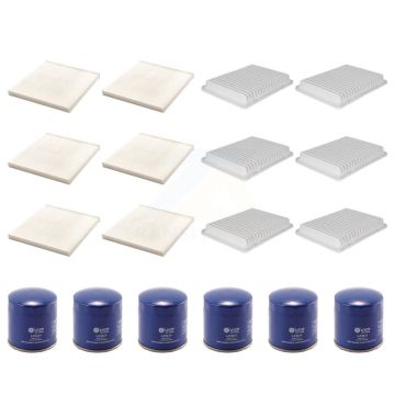 6x Air + 6x Cabin + 6x Engine Oil Filter (18 Total) Kit For 2005-2023 Toyota Tacoma 2.7L KFM-103485