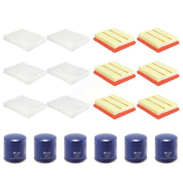 6x Air + 6x Cabin + 6x Engine Oil Filter (18 Total) Kit For Ford Escape Maverick Lincoln KFM-103503