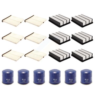 6x Air + 6x Cabin + 6x Engine Oil Filter (18 Total) Kit For Mazda CX-5 6 KFM-103756