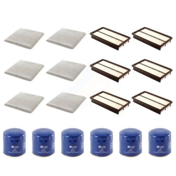 6x Air + 6x Cabin + 6x Engine Oil Filter (18 Total) Kit For Mazda MPV KFM-103830