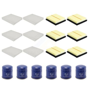 6x Air + 6x Cabin + 6x Engine Oil Filter (18 Total) Kit For Lexus UX250h KFM-103850