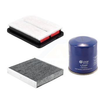 1x Air + 1x Cabin + 1x Engine Oil Filter Filter (3 Total) Kit For Nissan Kicks Versa 1.6L KFM-104144