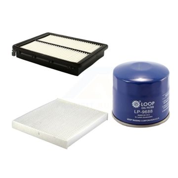 1x Air + 1x Cabin + 1x Engine Oil Filter Filter (3 Total) Kit For Kia Optima KFM-104166