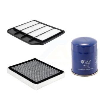 1x Air + 1x Cabin + 1x Engine Oil Filter Filter (3 Total) Kit For 2016-2023 INFINITI QX80 KFM-104182