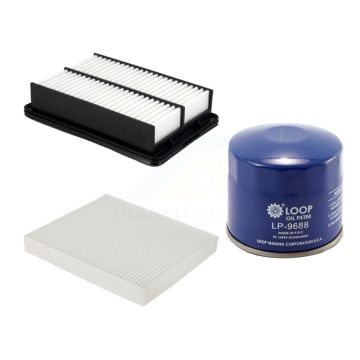 1x Air + 1x Cabin + 1x Engine Oil Filter Filter (3 Total) Kit For Kia Seltos KFM-104213