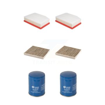 2x Air + 2x Cabin + 2x Engine Oil Filter (6 Total) Kit For GMC Chevrolet Silverado 1500 KFM-104333