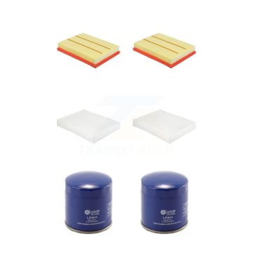 2x Air + 2x Cabin + 2x Engine Oil Filter (6 Total) Kit For Ford Escape Bronco Sport KFM-104341