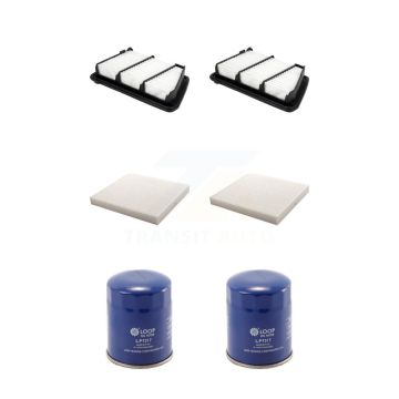 2x Air + 2x Cabin + 2x Engine Oil Filter (6 Total) Kit For 2019 Honda CR-V 2.4L KFM-104358