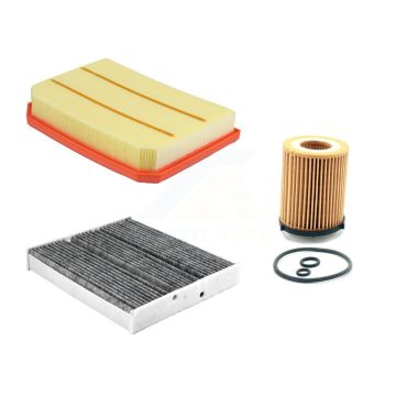 1x Air + 1x Cabin + 1x Engine Cartridge Oil Filter (3 Total) Kit For Mercedes-Benz GLB250 KFM-104449