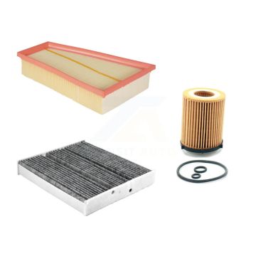 1x Air + 1x Cabin + 1x Engine Cartridge Oil Filter (3 Total) Kit For Mercedes-Benz GLA250 KFM-104450
