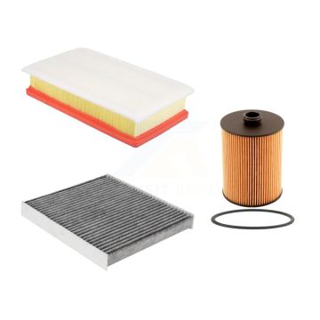 1x Air + 1x Cabin + 1x Engine Cartridge Oil Filter (3 Total) Kit For Volkswagen Atlas KFM-104457