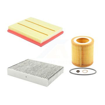 1x Air + 1x Cabin + 1x Engine Cartridge Oil Filter (3 Total) Kit For BMW 335i xDrive 435i KFM-104463