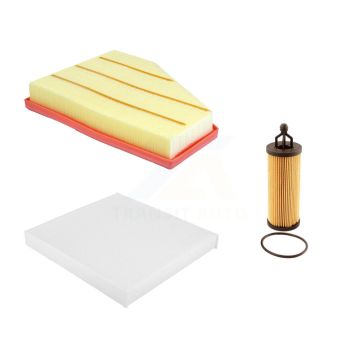 1x Air + 1x Cabin + 1x Engine Cartridge Oil Filter (3 Total) Kit For KFM-104479