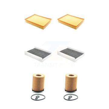 2x Air + 2x Cabin + 2x Engine Cartridge Oil Filter (6 Total) Kit For Sprinter 2500 1500 KFM-104485