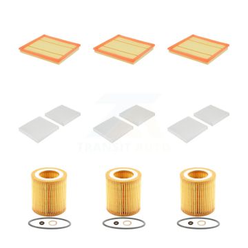 3x Air + 3x Cabin + 3x Engine Cartridge Oil Filter (9 Total) Kit For BMW X3 KFM-104578