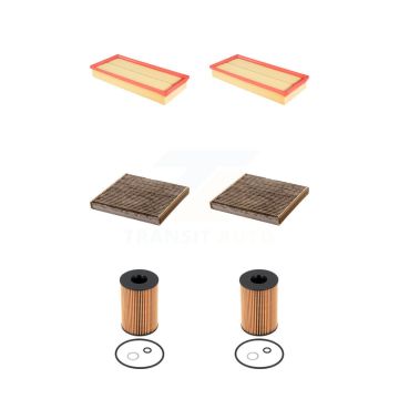 2x Air + 2x Cabin + 2x Engine Cartridge Oil Filter (6 Total) Kit For Land Rover Range KFM-104619