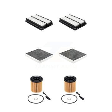 2x Air + 2x Cabin + 2x Engine Cartridge Oil Filter (6 Total) Kit For Hyundai Tucson Kia KFM-104620