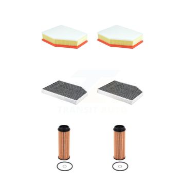2x Air + 2x Cabin + 2x Engine Cartridge Oil Filter (6 Total) Kit For BMW X3 X4 KFM-104643