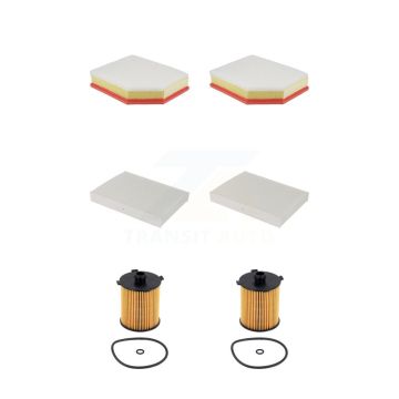 2x Air + 2x Cabin + 2x Engine Cartridge Oil Filter (6 Total) Kit For Volvo XC60 S60 KFM-104651