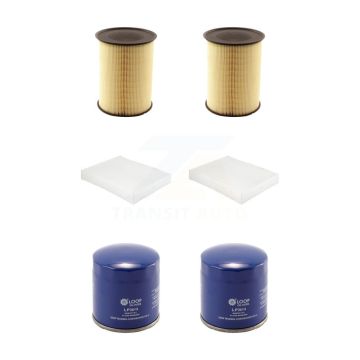 2x Air + 2x Cabin + 2x Engine Oil Filter (6 Total) Kit For 2020-2022 Lincoln Corsair 2.3L KFM-104686