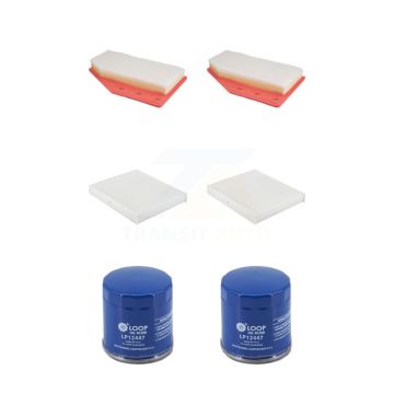 2x Air + 2x Cabin + 2x Engine Oil Filter (6 Total) Kit For 2021-2024 Buick Envision KFM-104691