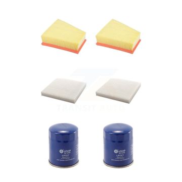 2x Air + 2x Cabin + 2x Engine Oil Filter (6 Total) Kit For Acura MDX TLX 3.0L KFM-104692