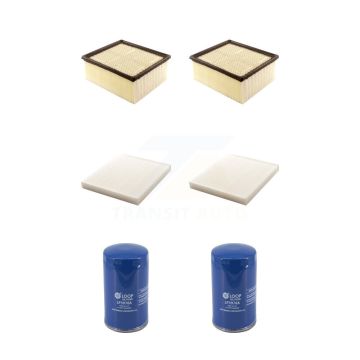 2x Air + 2x Cabin + 2x Engine Oil Filter (6 Total) Kit For Ram 2500 3500 4500 5500 KFM-104702