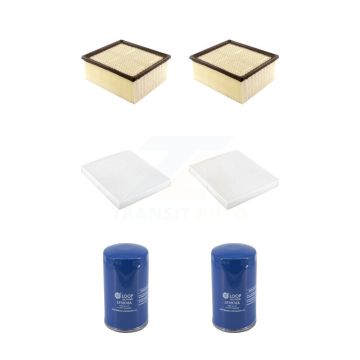 2x Air + 2x Cabin + 2x Engine Oil Filter (6 Total) Kit For 2009 Dodge Ram 2500 3500 6.7L KFM-104703