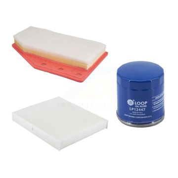 1x Air + 1x Cabin + 1x Engine Oil Filter Filter (3 Total) Kit For 21-24 Buick Envision KFM-104754