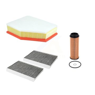 1x Air + 1x Cabin + 1x Engine Cartridge Oil Filter (3 Total) Kit For KFM-104763
