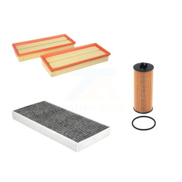 1x Air + 1x Cabin + 1x Engine Cartridge Oil Filter (3 Total) Kit For KFM-104765
