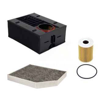 1x Air + 1x Cabin + 1x Engine Cartridge Oil Filter (3 Total) Kit For Porsche Macan KFM-104767
