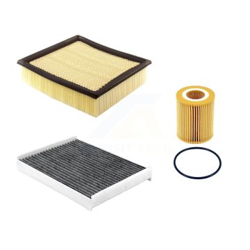 1x Air + 1x Cabin + 1x Engine Cartridge Oil Filter (3 Total) Kit For Ford F-150 3.0L KFM-104772