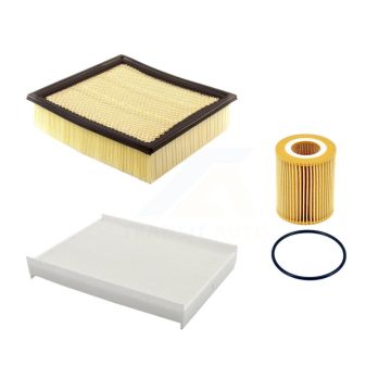 1x Air + 1x Cabin + 1x Engine Cartridge Oil Filter (3 Total) Kit For Ford F-150 3.0L KFM-104773